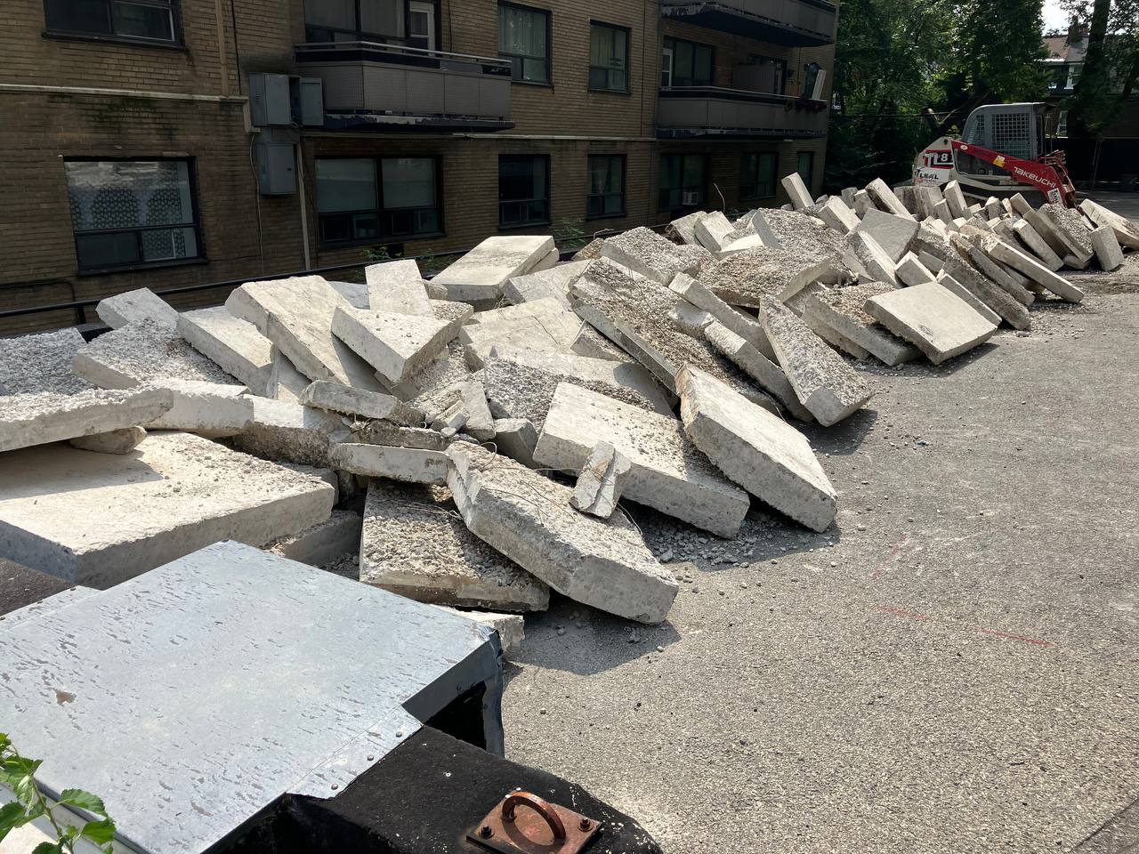 concrete slab cutting